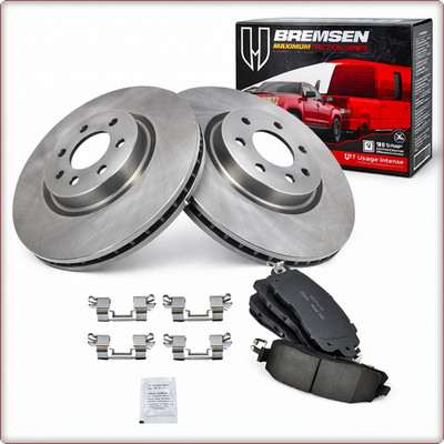 2x BREMSSCHEIBEN + BREMSKLÖTZE VORNE FÜR NISSAN ALTIMA 2013 - 2014