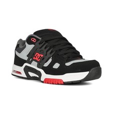Image of DC AT-2 Skate Shoes - Black/Grey/Red