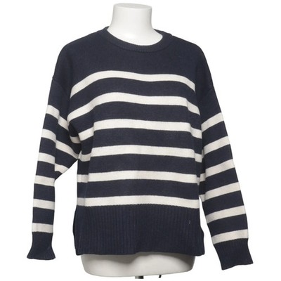 Zara, Strickpullover, Größe: M, Blau/Weiß, Polyamid/Polyester/Viskose #sMq