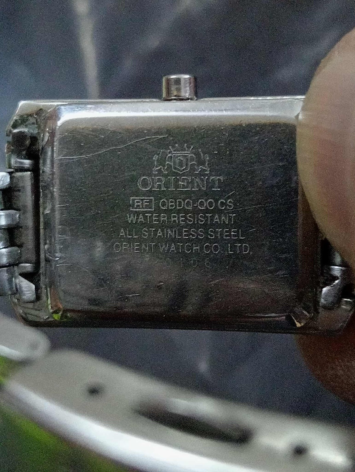 Orient Stainless Steel Rectangular Quartz Watch –… - image 5