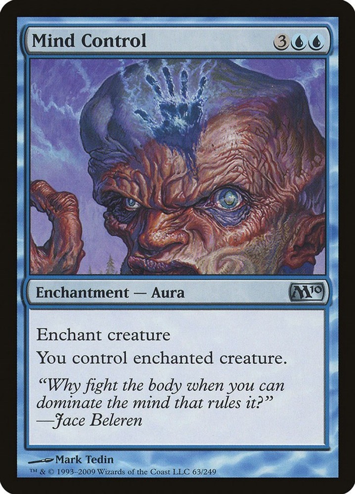 Mind Control #63 (LP) Magic 2010 (M10) (M10) MTG