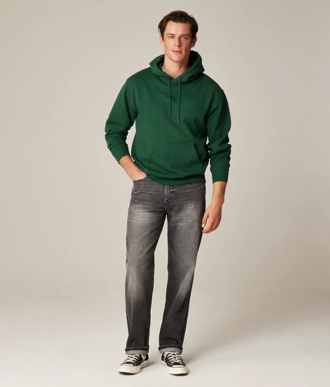 ¡OFERTA! Sudadera con capucha polar Jcrew '83 para hombre - 100% AUTÉNTICA - Nueva con etiquetas Foto 3 de 4