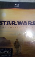 Star Wars: The Complete Saga Blu-ray, 2011, 9-Disc Box Set Episode I-VI