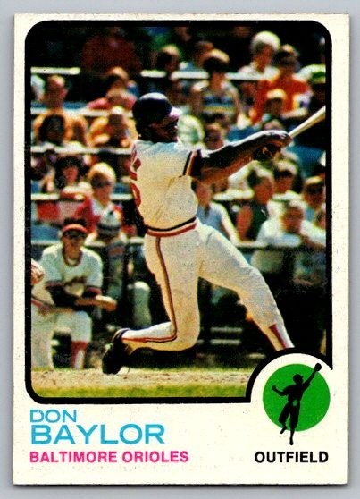 1973 Topps #384 Don Baylor Baltimore Orioles