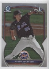 2023 Bowman Draft Chrome Refractor Austin Troesser #BDC-176 17tm