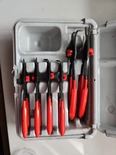 Blue Point Retaining Ring Pliers set 6 piece with case PRQ625