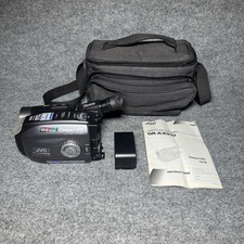 JVC GR-AX930U Compact VHS-C Camcorder Color Viewfinder w Case UNTESTED AS IS