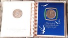 Vintage 1968  Christmas Greeting Cards  3 ea Medallions  by Franklin Mint — photo 3