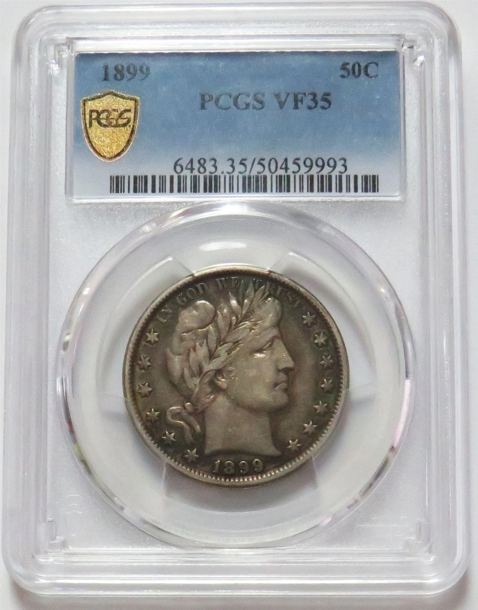 1899 Barber Half Dollars for sale | eBay