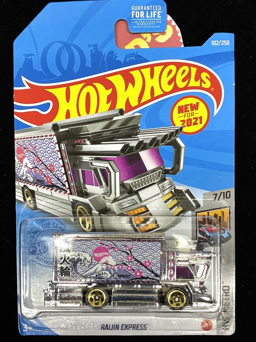 2021 Raijin Express Hot Wheels, Japan Dekotora, God of Thunder