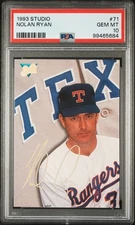 1993 STUDIO #71 NOLAN RYAN PSA 10