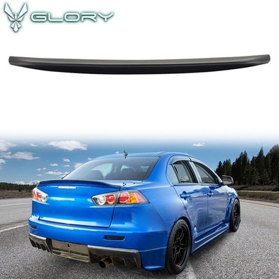 Fits 08-17 Mitsubishi Lancer EVO X 10 Trunk Spoiler RS Style Rear Wing Unpainted