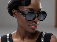 Fashion Sunglasses Gothic Style Protect Eye Elegant Luxury Safety Glasses Lentes