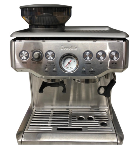 Breville BES870XL Barista Express Espresso Machine Silver 1600W 2qt