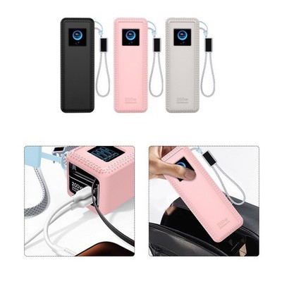Port-Accessible Silikon für Hülle für UGREEN für Nexode für Pro 25000mAh 20