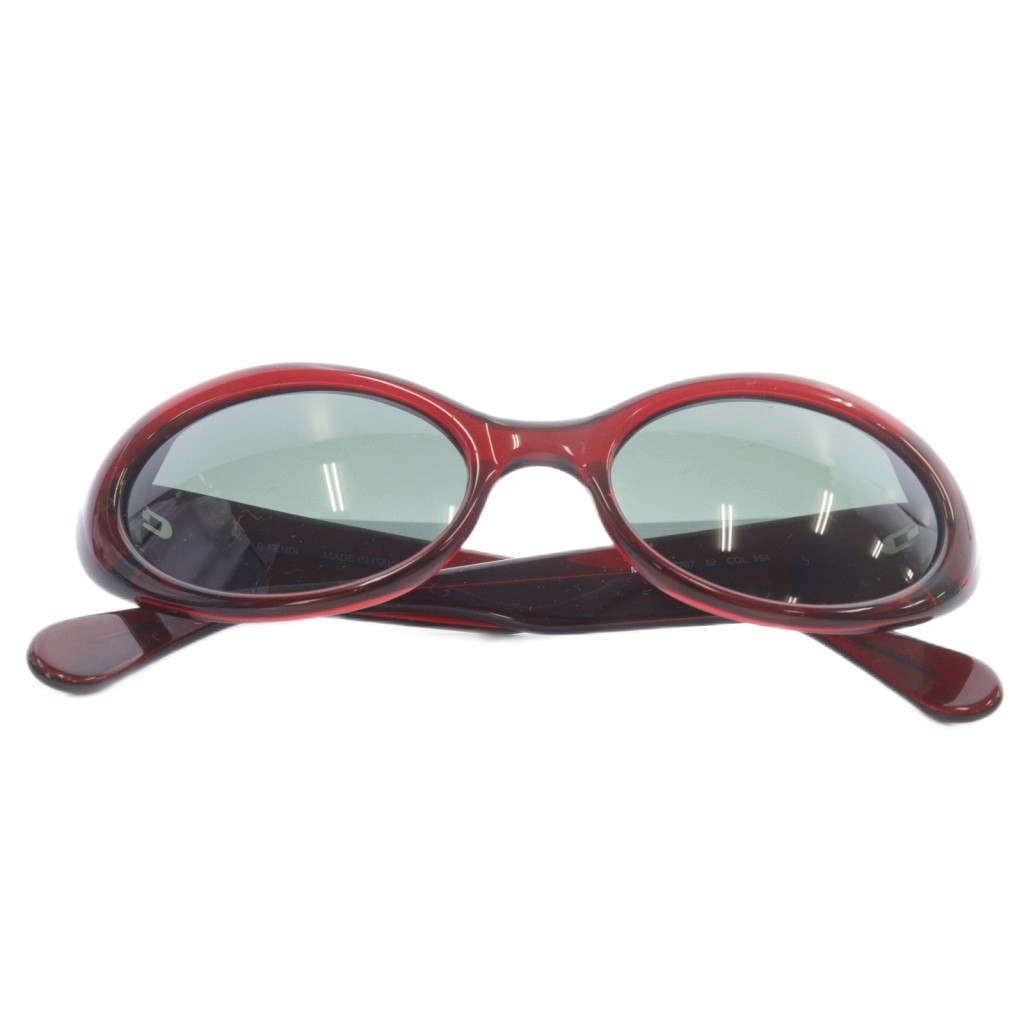 FENDI SL7707 SR Logo Brown Women's Sunglasses