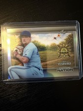 2026 LEAF BASEBALL NATION Trey Yesavage /75 TORONTO BLUE JAYS
