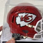 Kansas City Chiefs, James Winchester Signed Mini Helmet