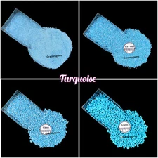 Sky Blue Turquoise Gemstone Crushed Powder - Vivid Hue for Resin Art, DIY Crafts