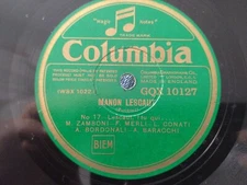 Grande Orchestra Sinfonica Di Milano - Manon Lescaut - 78 rpm