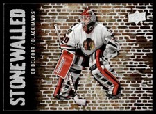 Ed Belfour #SW-42 2018-19 Upper Deck Stonewalled NHL Card Chicago Blackhawks