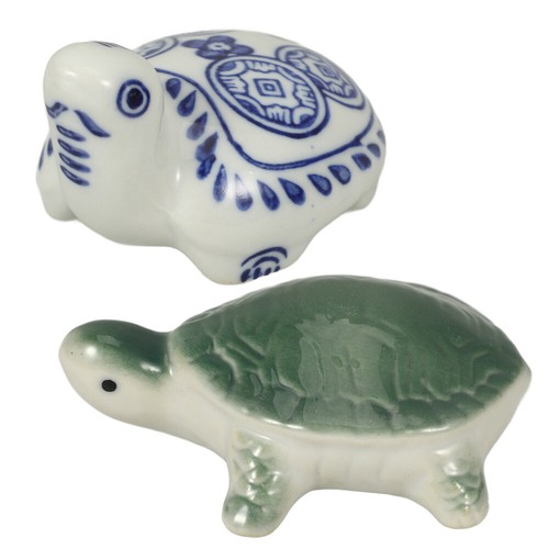 2 Pcs Schwimmende Schildkrötenverzierungen Fischtank Dekore Fischtankhandwerk - Bild 12 von 12