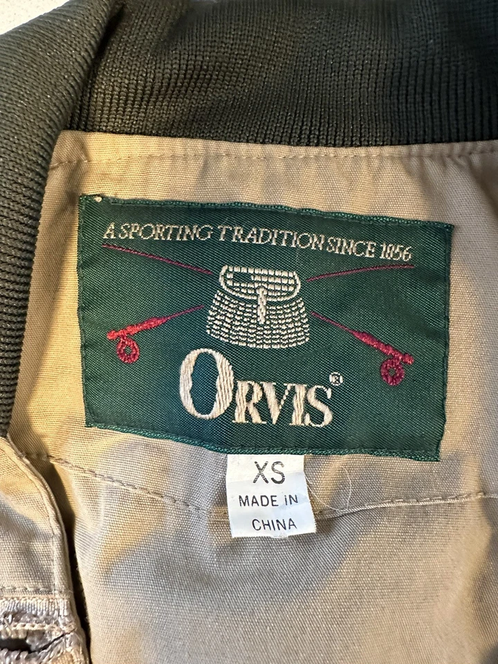 Chaleco de pesca con mosca Orvis Super Tac-L-Pac para hombre talla XS excelente Foto 3 de 4