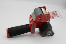 Red Scotch 3M 2  Tape Dispenser Handheld Packing Tape Gun Comfort Grip 5641377