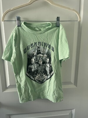 GAP Kids Marvel Guardians of the Galaxy Green T-Shirt Size Small