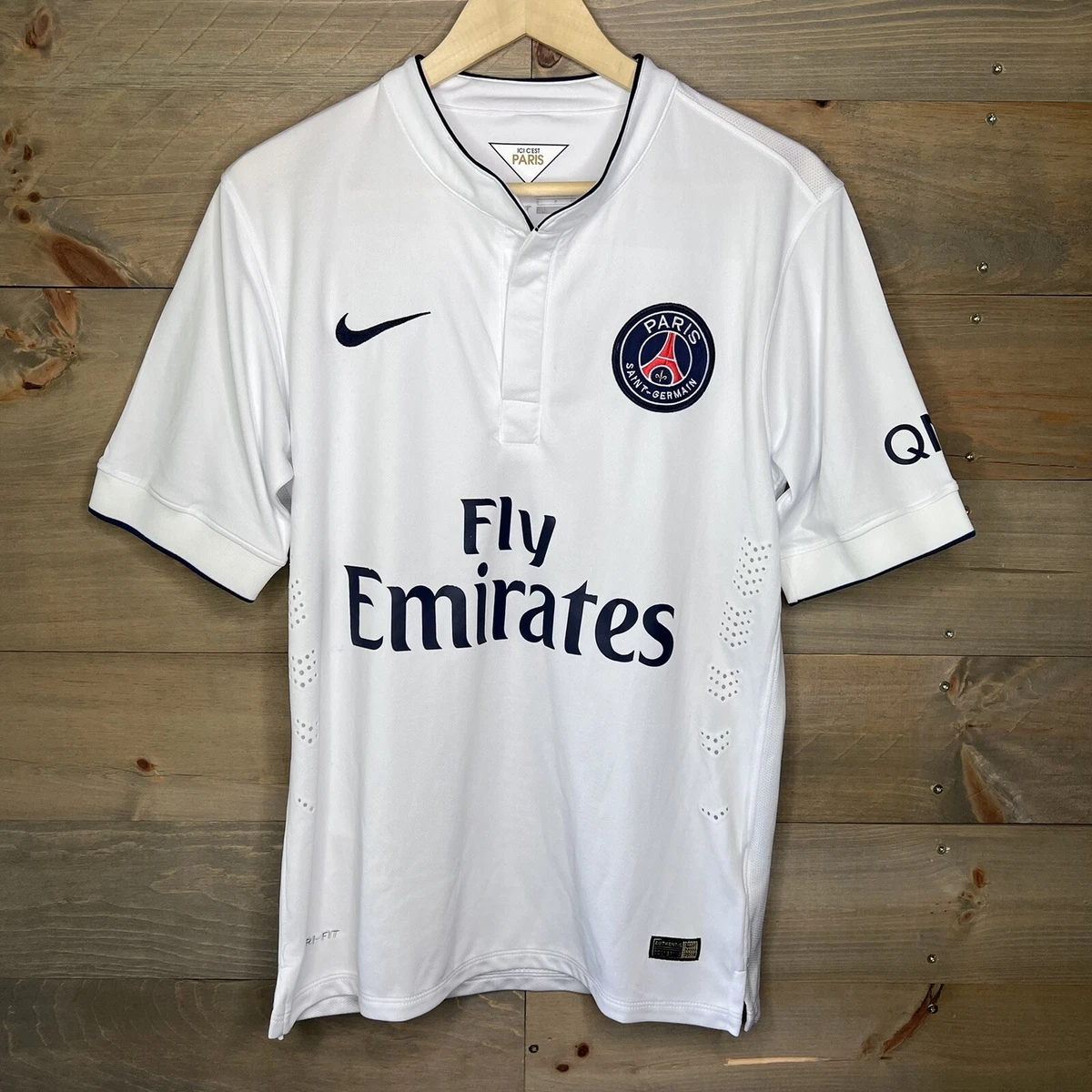 Nike 2014 PSG Paris Saint Germain Away Soccer Jersey Kit 518730 