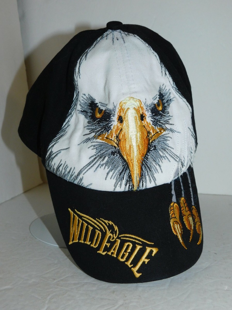 Dollywood Youth Hat Wild Eagle Adjustable Black Cap Souvenir Kids