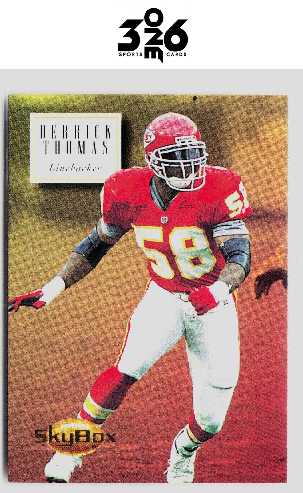 Derrick Thomas 1994 SkyBox Premium #77