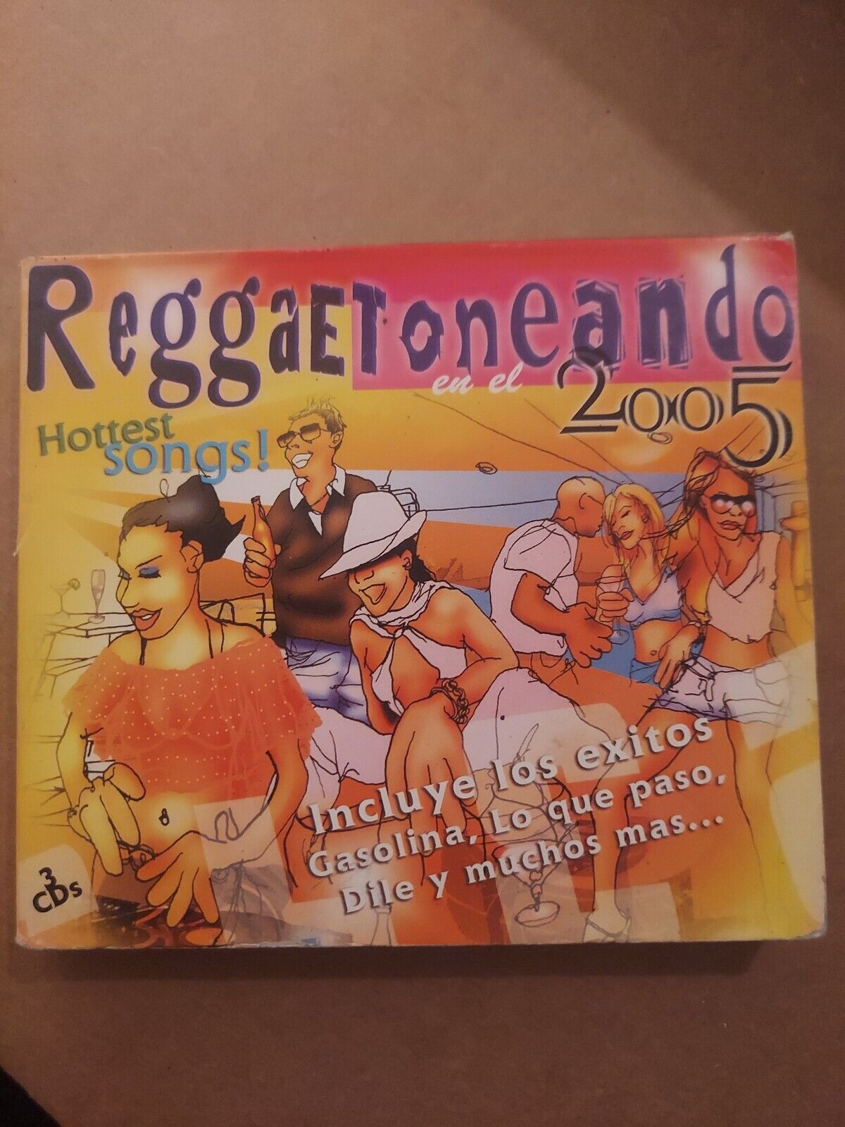 Reggaetonando Hottest Songs En El 2005 (CD, 2005, 3 Disc Set, Madacy)