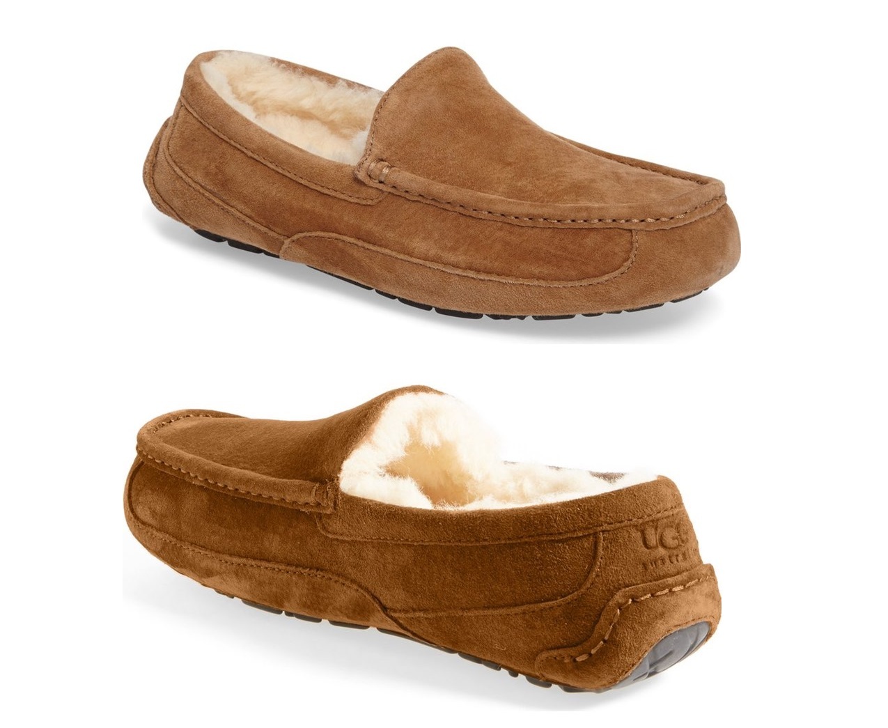 chestnut uggs slippers