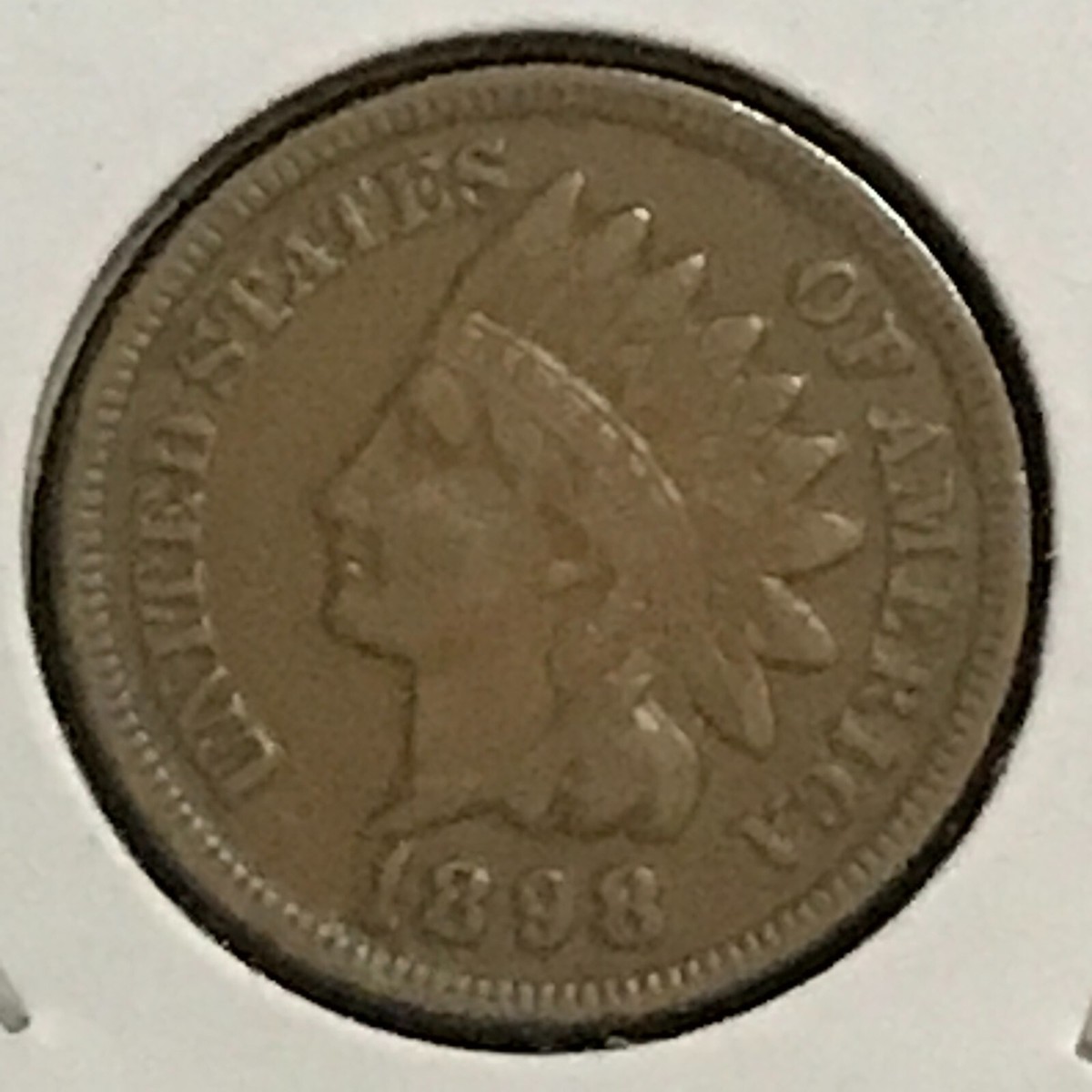 U.S. Indian Cent VG/XF 1898 | eBay