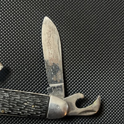 Sabre Japan 619 Pocket Knife Multi Tool Bottle Can Opener | eBay