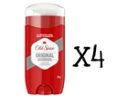 Old Spice High Endurance Deodorant for Men x4 Aluminum Free Original Scent