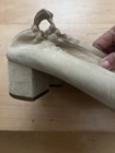 Everlane The Day Heel Womens Size 9 Cream Suede Leather Block Pump Shoes — photo 2