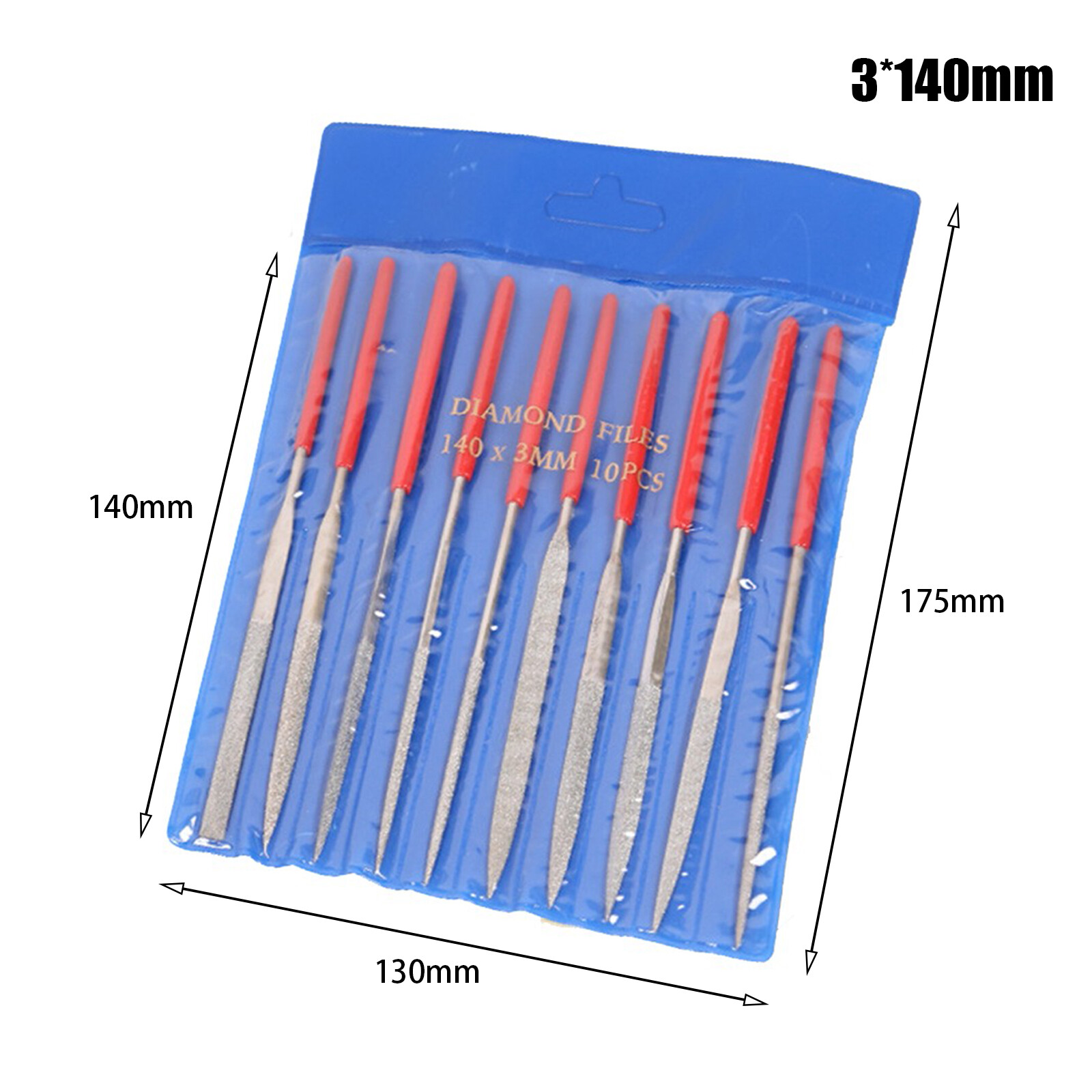 Professional Guitar Nut Slotting File Kit Saw Rods Slot Filing Set