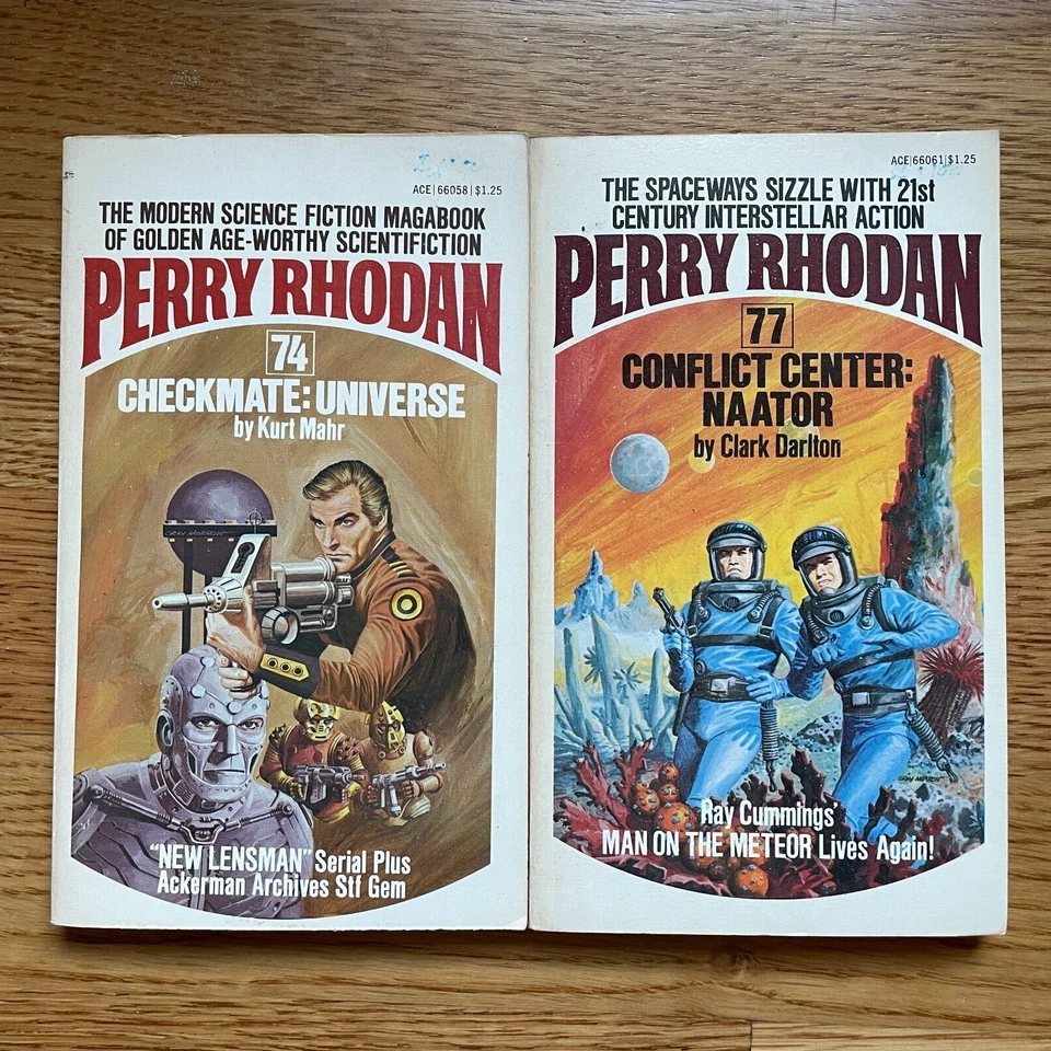 11X PERRY RHODAN Ace Volume 74 77 78 79 85 88 89 92 104 105 108 ***Very Good 1st - Image 2 of 4