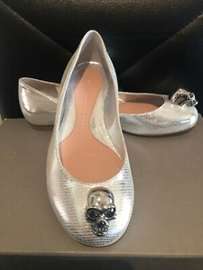 alexander mcqueen flats skull