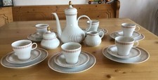 Kaffeeservice für 6 Personen von Tirschenreuth; alte Serie „Harmonie“