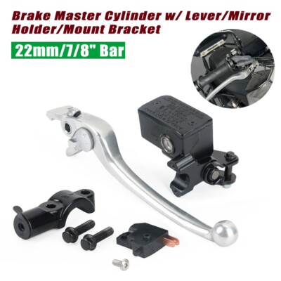 For Speed Triple 1050 Brake Master Cylinder w/ Lever/Mirror Holder/Mount Bracket