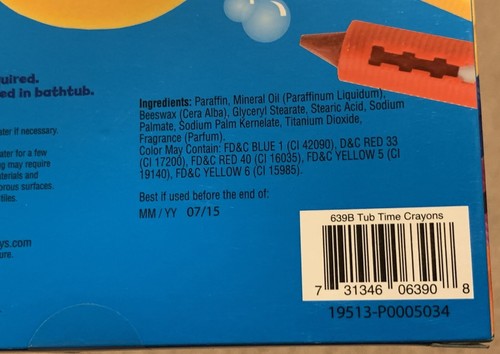 Alex Rub a Dub Draw in the Tub Bath Crayons - 6 Kids Bath Crayons & Duck Sponge - 第 12/12 張圖片