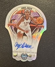 ANGEL REESE LSU 2023-24 Bowman Best University Buckets Die-Cut AUTO # /75