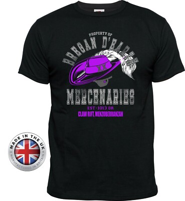 Drizzt Tshirt Dunkelelfen Tshirt Drow Jarlaxle MENZOBERRANZAN Bregan Dearth Tshirt.