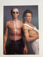 Alex & Eddie Van Halen 1997 Milk Mustache Advertising Campaign Postcard 4x6 MINT
