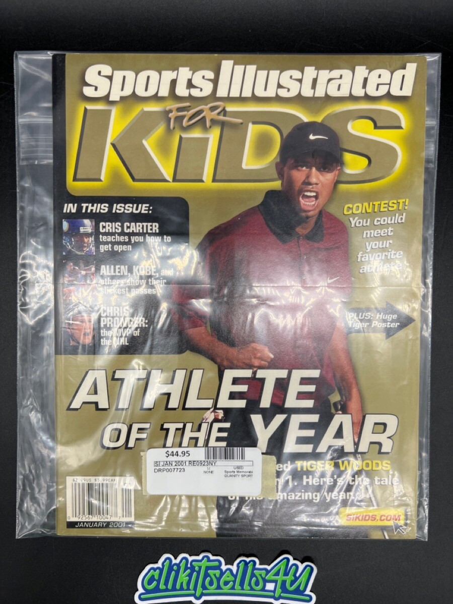 JANUARY 2001 SPORTS ILLUSTRATED FOR KIDS RE0923NY (DRP007723)