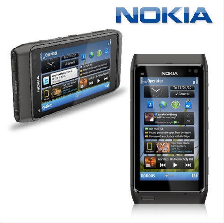 Original Nokia N8 N8-00 Touch Screen 12MP 3G WIFI Bluetooth 16GB