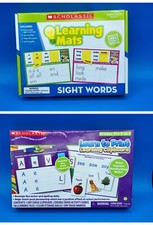 Scholastic Learning Mats BUNDLE Sight Words  Learn to Print Homeschool Material